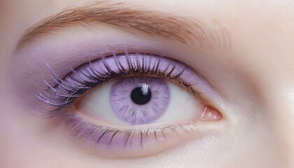 Fototapeta premium close up of eye with makeup