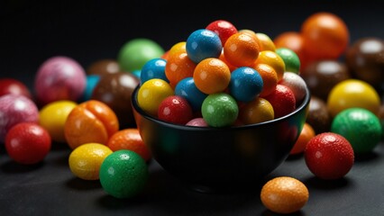 colorful easter eggs