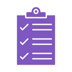 Obraz premium Check list Icon
