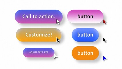 Cursor Styles with Button Animations