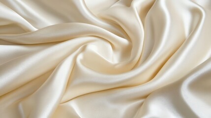 Obraz premium Elegant Silk Texture with Soft Folds and Sheen