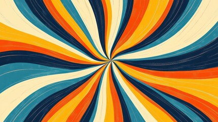 A vibrant, swirling pattern of colors creating a dynamic visual effect.