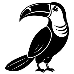 Obraz premium toucan bird cartoon illustration