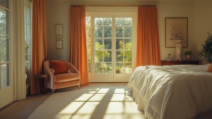 Fototapeta premium Residential real estate featuring modern homes with stunning interiors.