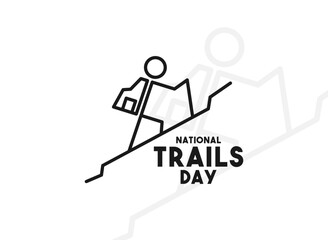 National Trails Day. First Saturday in June.