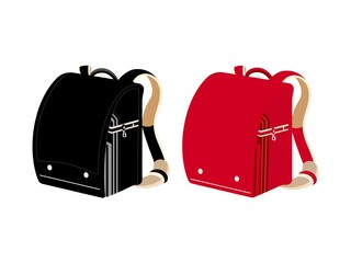 ランドセル横並び