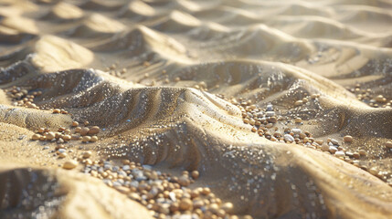 sand on the beach