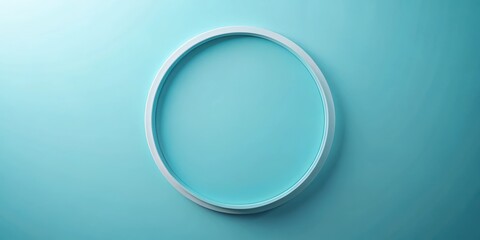 Abstract circular shape on light blue background , abstract, creative, circular, shape, light blue, background,design, art