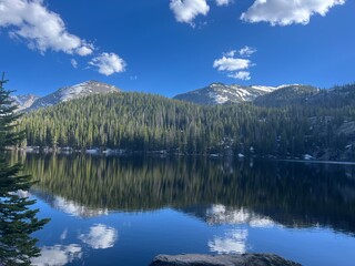 lake in the mountains