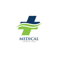 Creative Medical Concept Logo Design Template