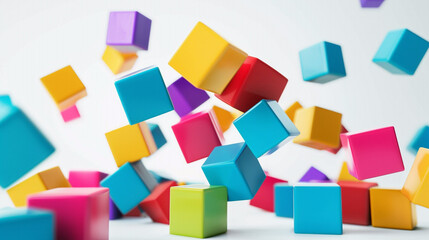 Obraz premium blocks background