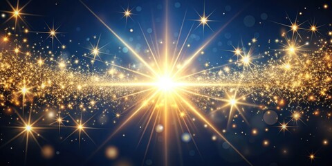 Starlight shine glow with bright sparkles and glowing light, creating a mesmerizing effect , Sparkles, Bright,Flare, Glowing