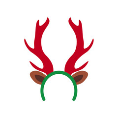 funny christmas reindeer horn