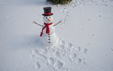 Snow-Covered Mountain Village with Warm Lights: A Romantic Winter Scene