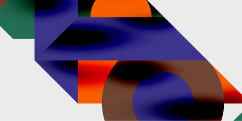 Vibrant abstract background circles with smooth gradients, creating a dynamic and modern design. Ideal for creative, tech, or contemporary-themed projects