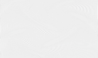 abstract simple grey wave line pattern can be used background.