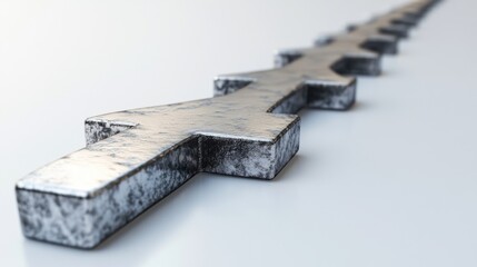 Exploring metallic arrow chain: a journey of design