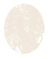 Ivory oval distressed stamp background 