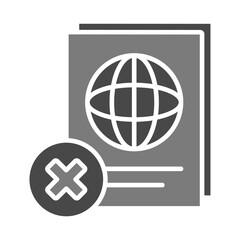 Illegal Passport Icon