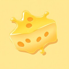 Creamy Cheese Splash in Motion