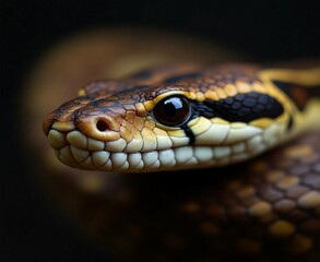 Fototapeta premium close up of a snake