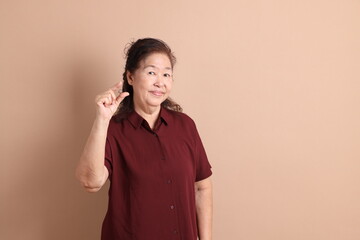 Senior East Asian Woman