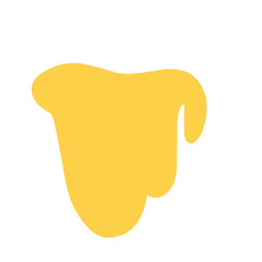 Sweet yellow honey illustration