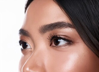 A photograph of beautiful eyes