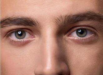 A photograph of beautiful eyes