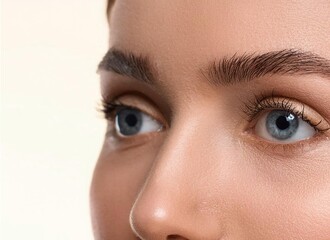 A photograph of beautiful eyes