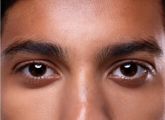 A photograph of beautiful eyes
