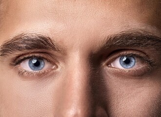 A photograph of beautiful eyes