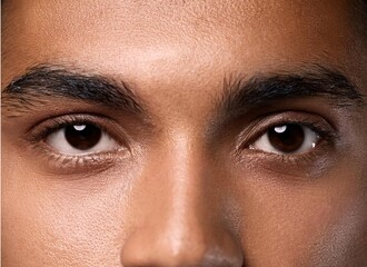 A photograph of beautiful eyes