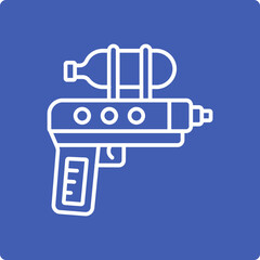 Obraz premium Water Gun Icon