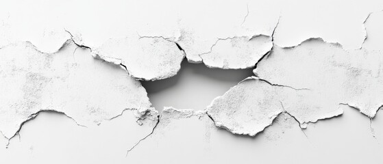 Fototapeta premium cracked wall texture for background and design