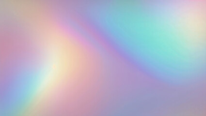 Obraz premium Smooth and vibrant rainbow gradient overlay with a luminous artistic touch for digital art. Generative AI
