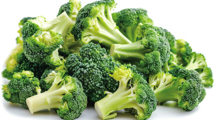 broccoli isolated on white background