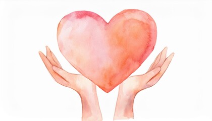 Obraz premium An illustration depicting love, cooperation, helping each other, and gentle feelings.