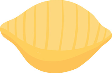 Cartoon pasta type. Hand drawn doodle macaroni and spaghetti ingredients for cooking, Italian cuisine gourmet food elements. Classic Italian pasta for restaurant menu vector isolated icon on white