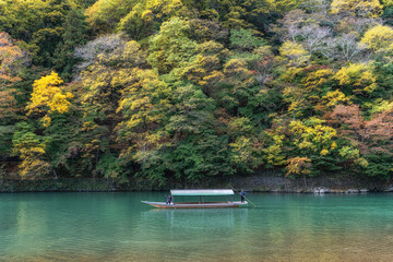 Katsura River Boat Ride Autumn