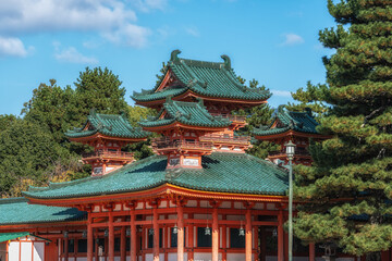 Heian jingu Shrine Soryuro Tower