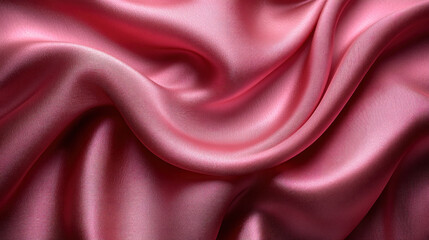 Obraz premium Red background with subtle patterns of rippling silk for a luxurious aesthetic