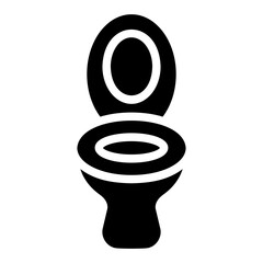 toilet Solid icon