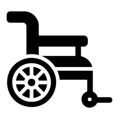 wheel chair Solid icon