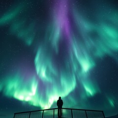 Witnessing the Aurora Borealis Display