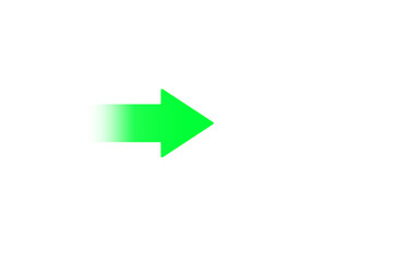Transparent Gradient Arrow