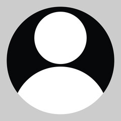 User profile icon. Profile icon set. User icon. Avatar icon for mobile concept and web design. default profile icon on transparent background eps 10.