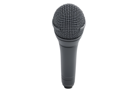 Microphone symbol for audio representation