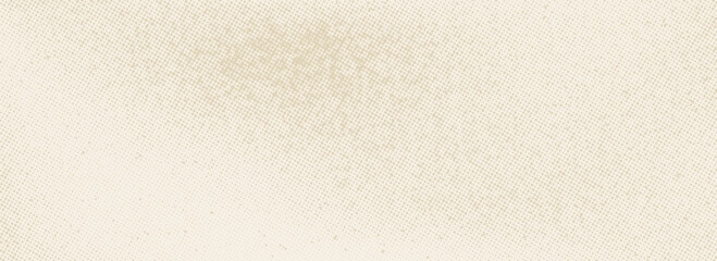 Light beige halftone paper texture. Vintage craft ecru wallpaper with speckles, flecks and particles. Natural cream grunge grain background. Eggshell dots and specks canvas backdrop. Vector overlay