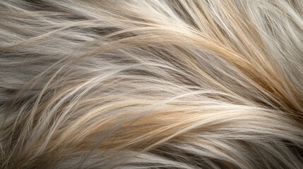 Naklejka premium 28.Detailed close-up of steppe feather grass with dried, thread-like stems and fine textures; the stiff strands create a layered, airy effect, with subtle shadows enhancing the intricate natural